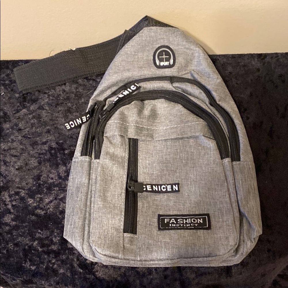Gray Mini Bag